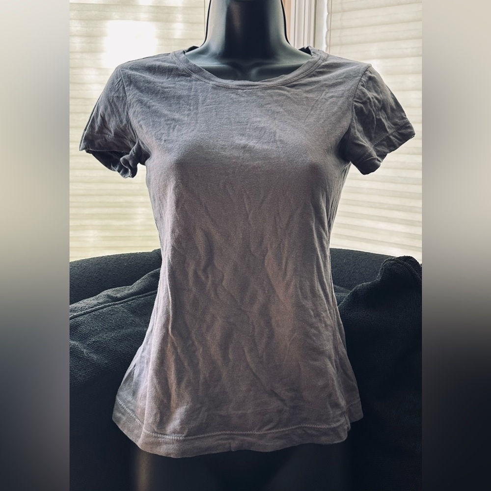 Charlotte Russe • short sleeve tee • gray